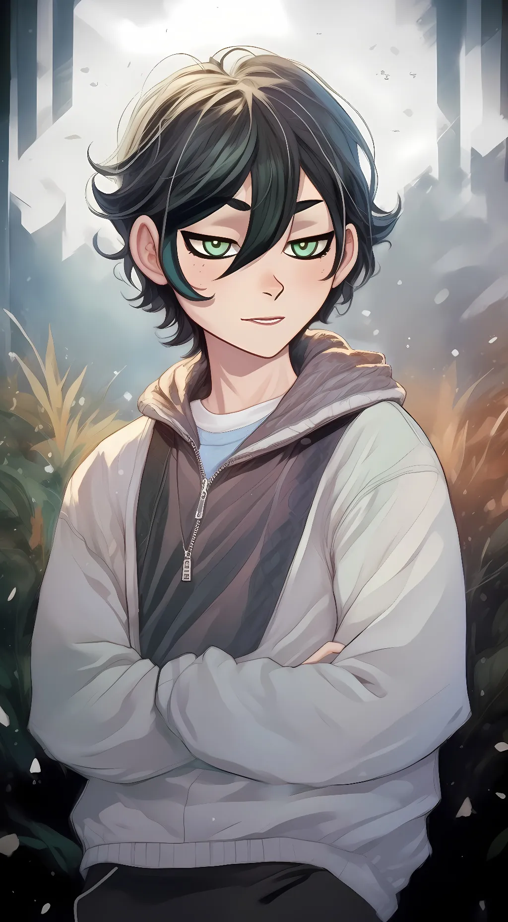 ai character: Andy or Andrew  background