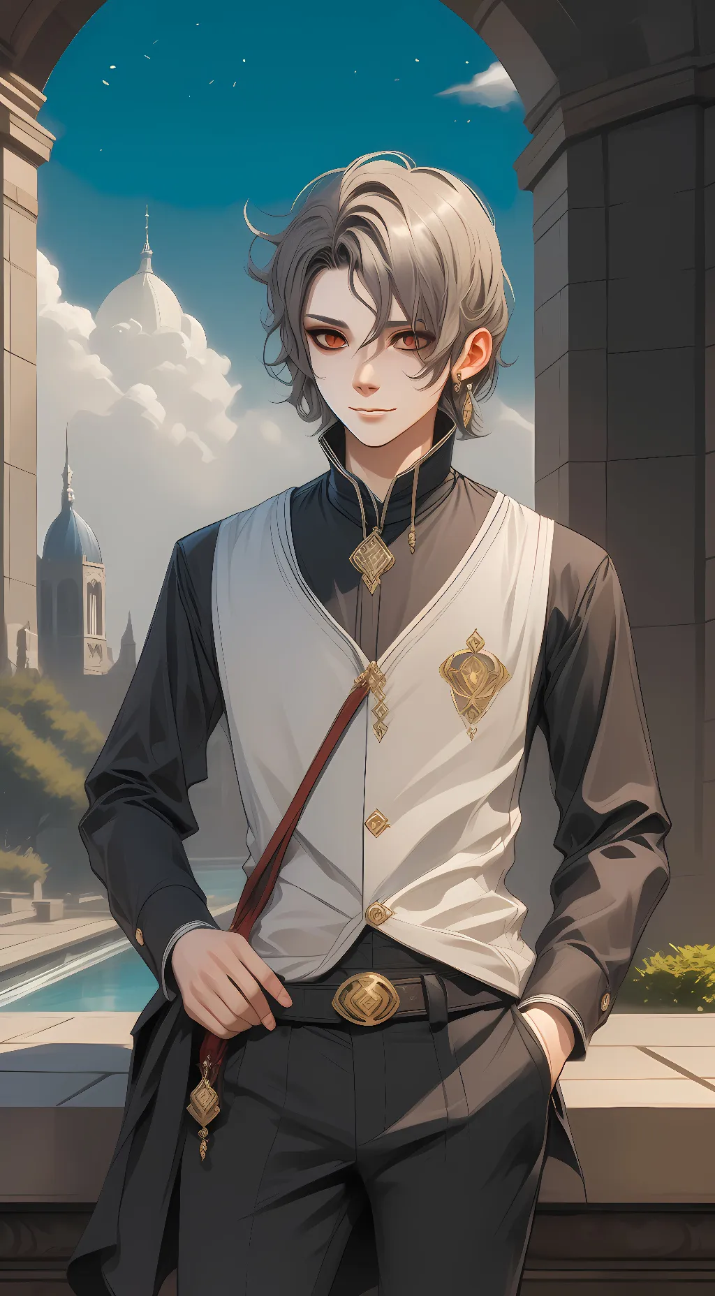 ai character: killer sans background