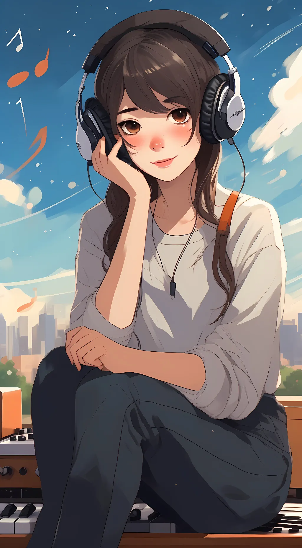 ai character: Monika background