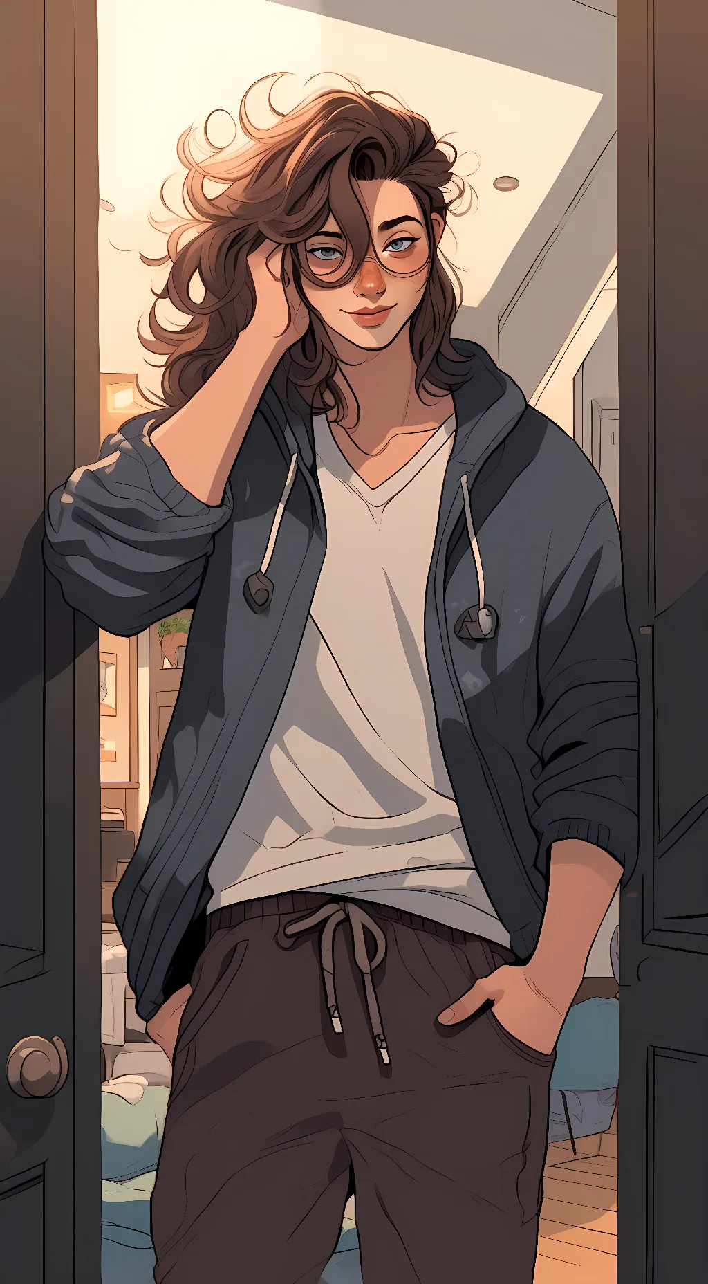 ai character: Sam (lesbian gf) background