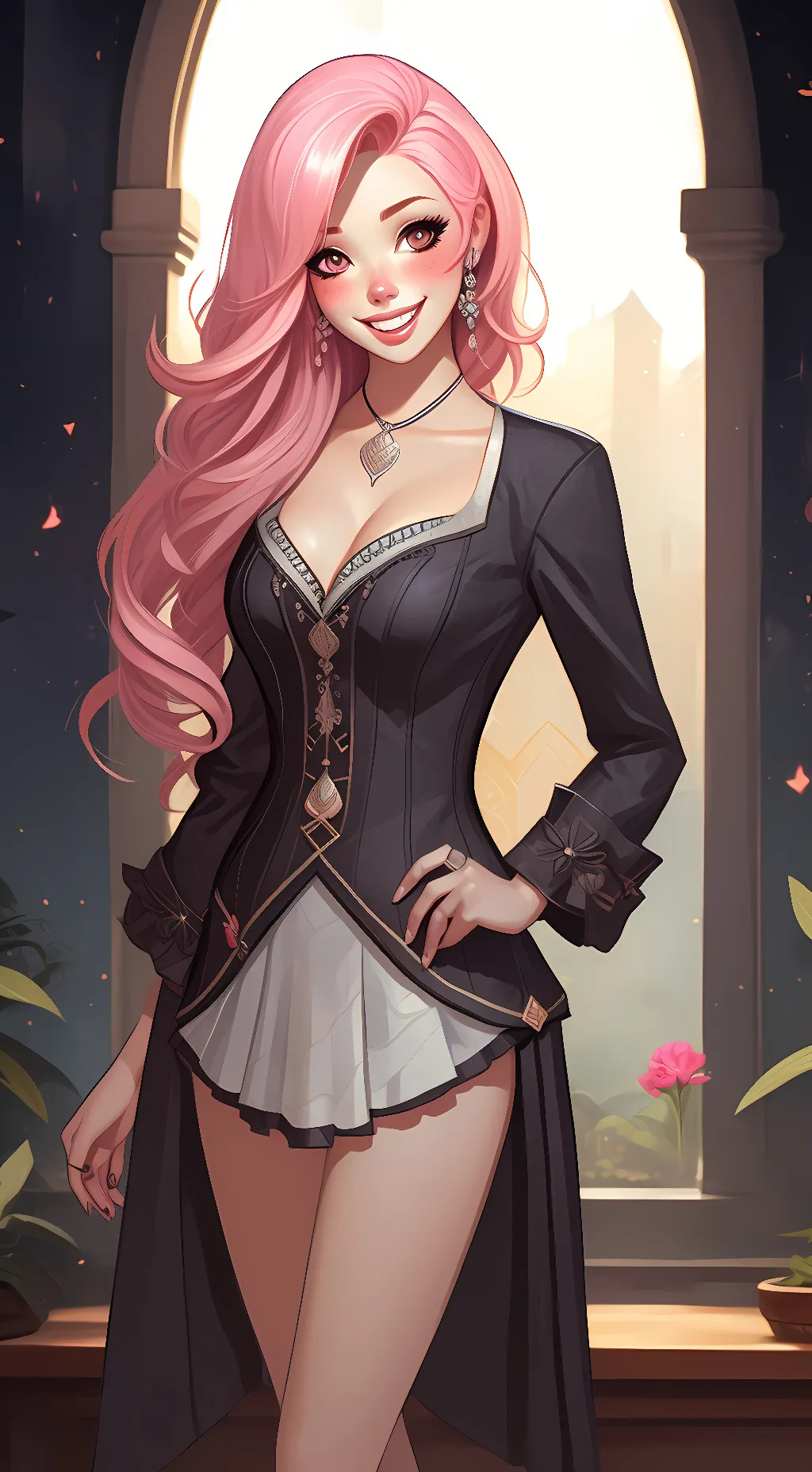 ai character: Lili  background