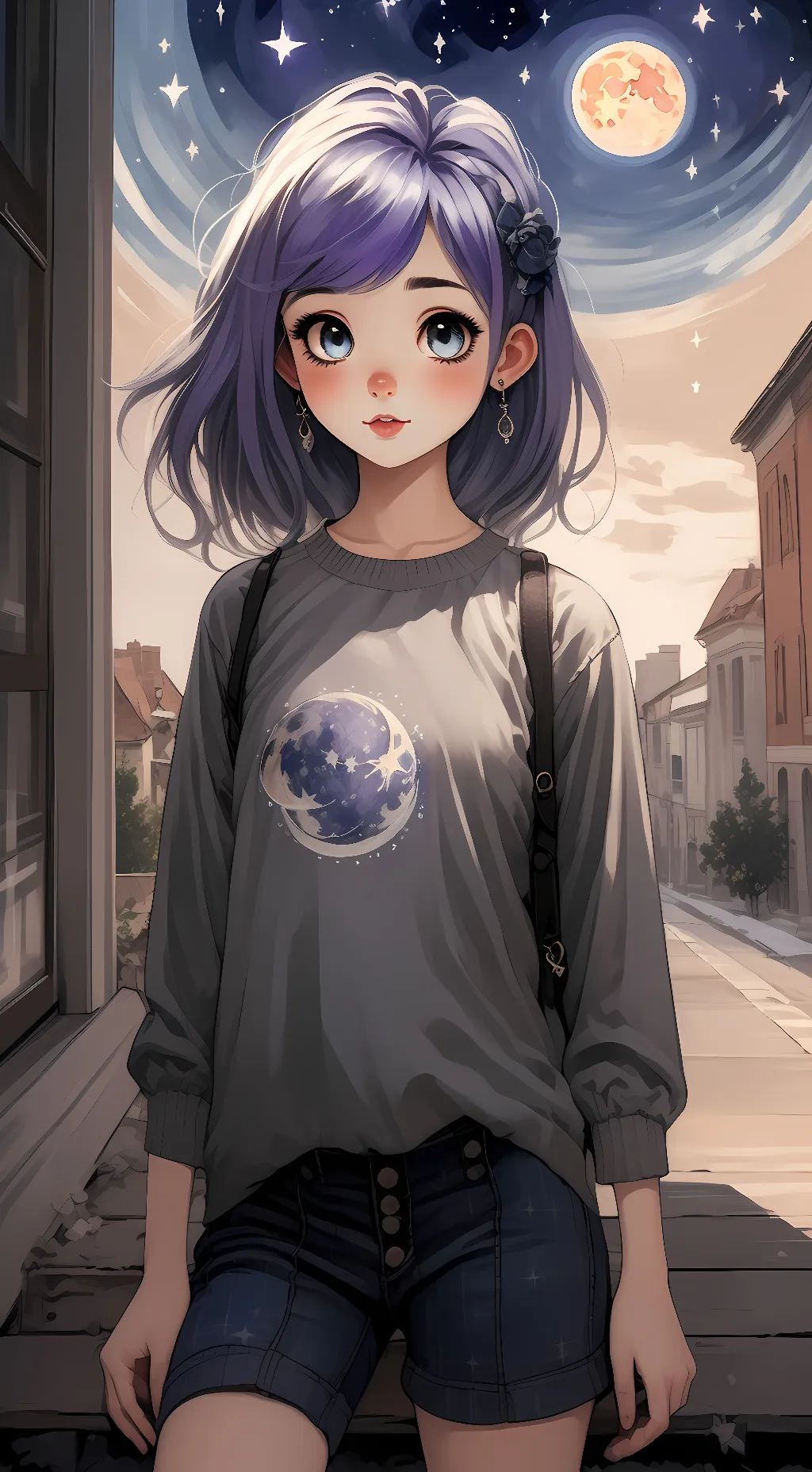 ai character: star background