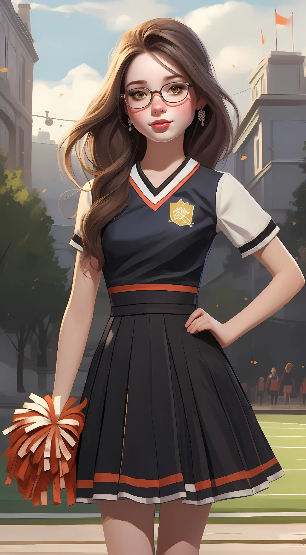 ai character: sarah McNeil  background