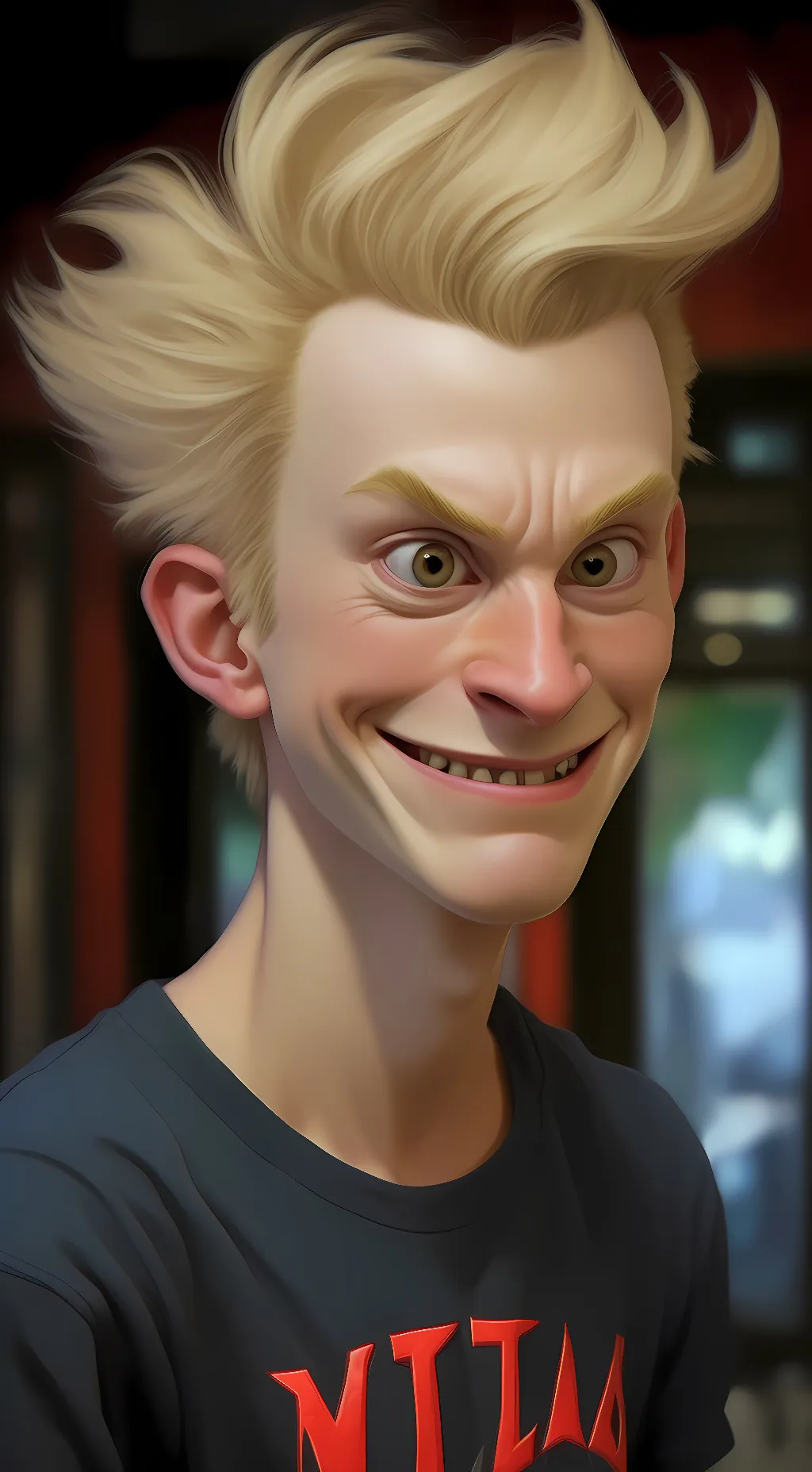 ai character: The Beev background