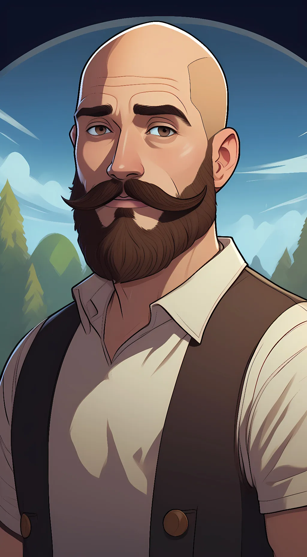 ai character: Dad background