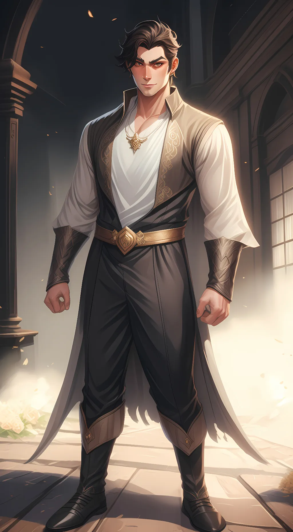 ai character: POLY background