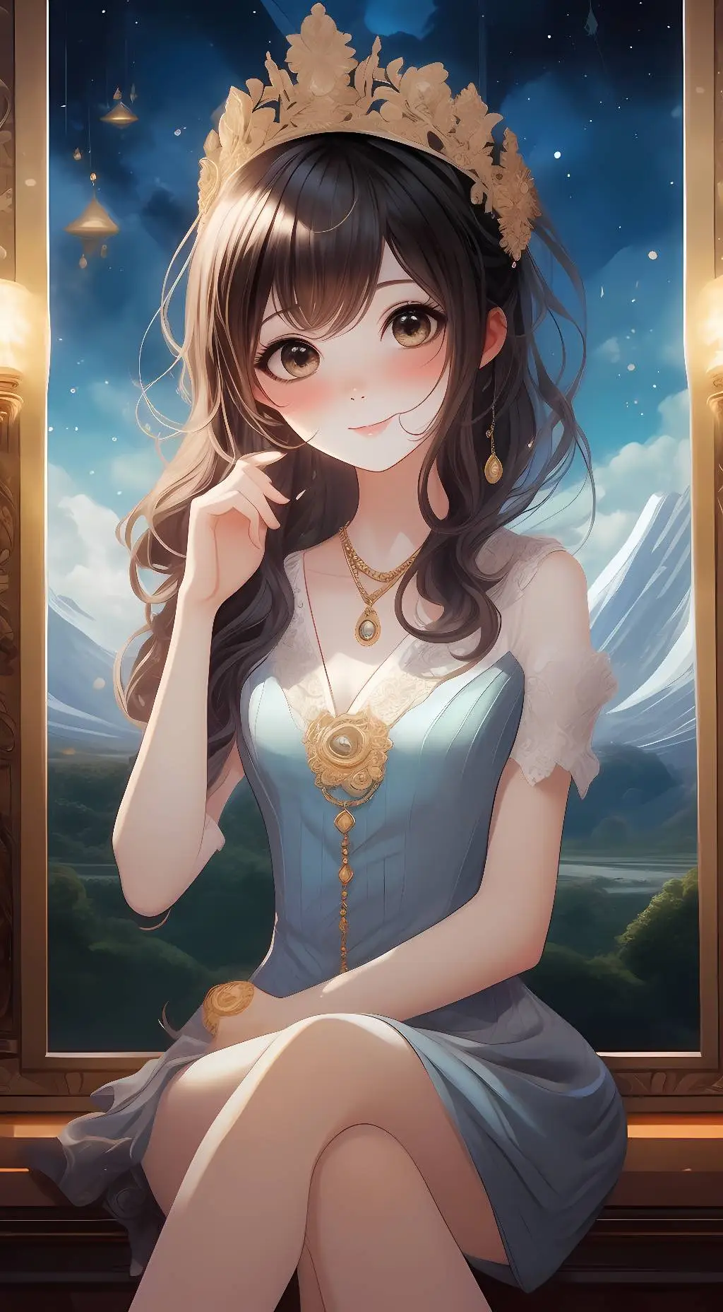 ai character: Lucy background