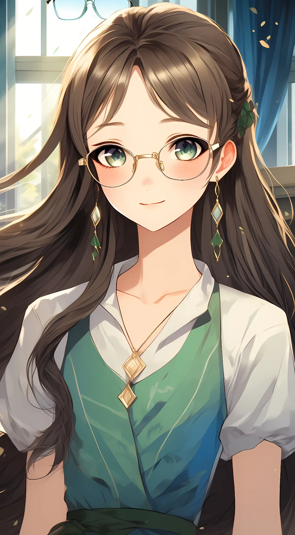 ai character: Kim background