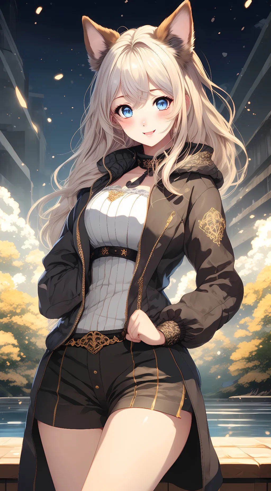 ai character: daisy background