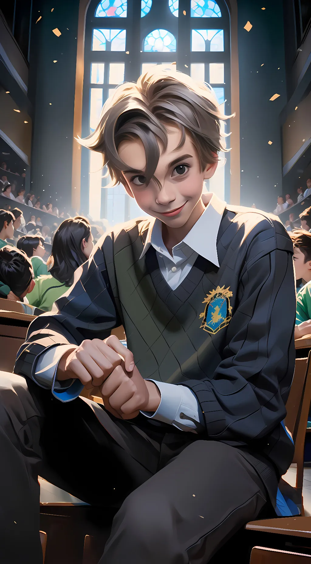 ai character: vincent background