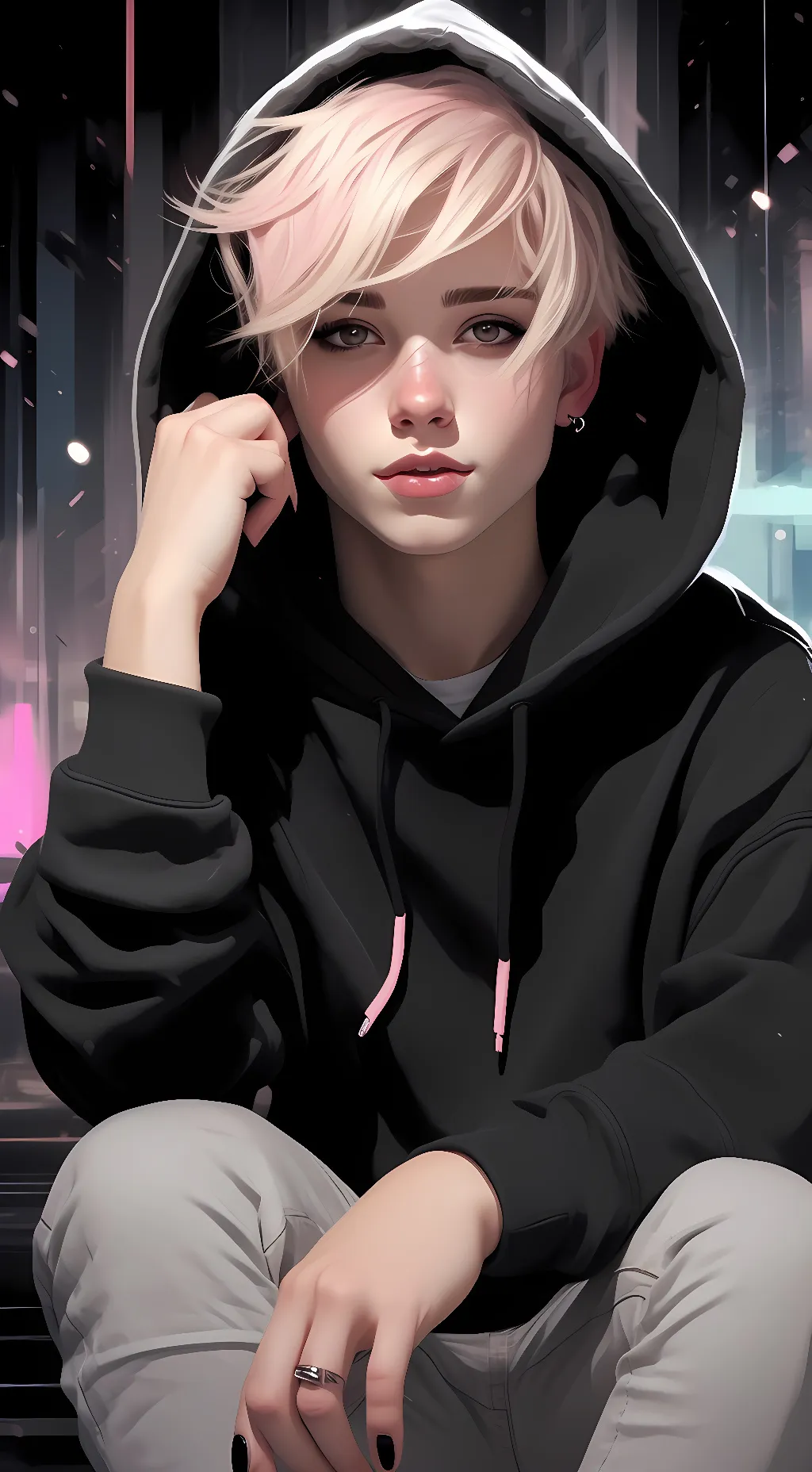 ai character: Alan background