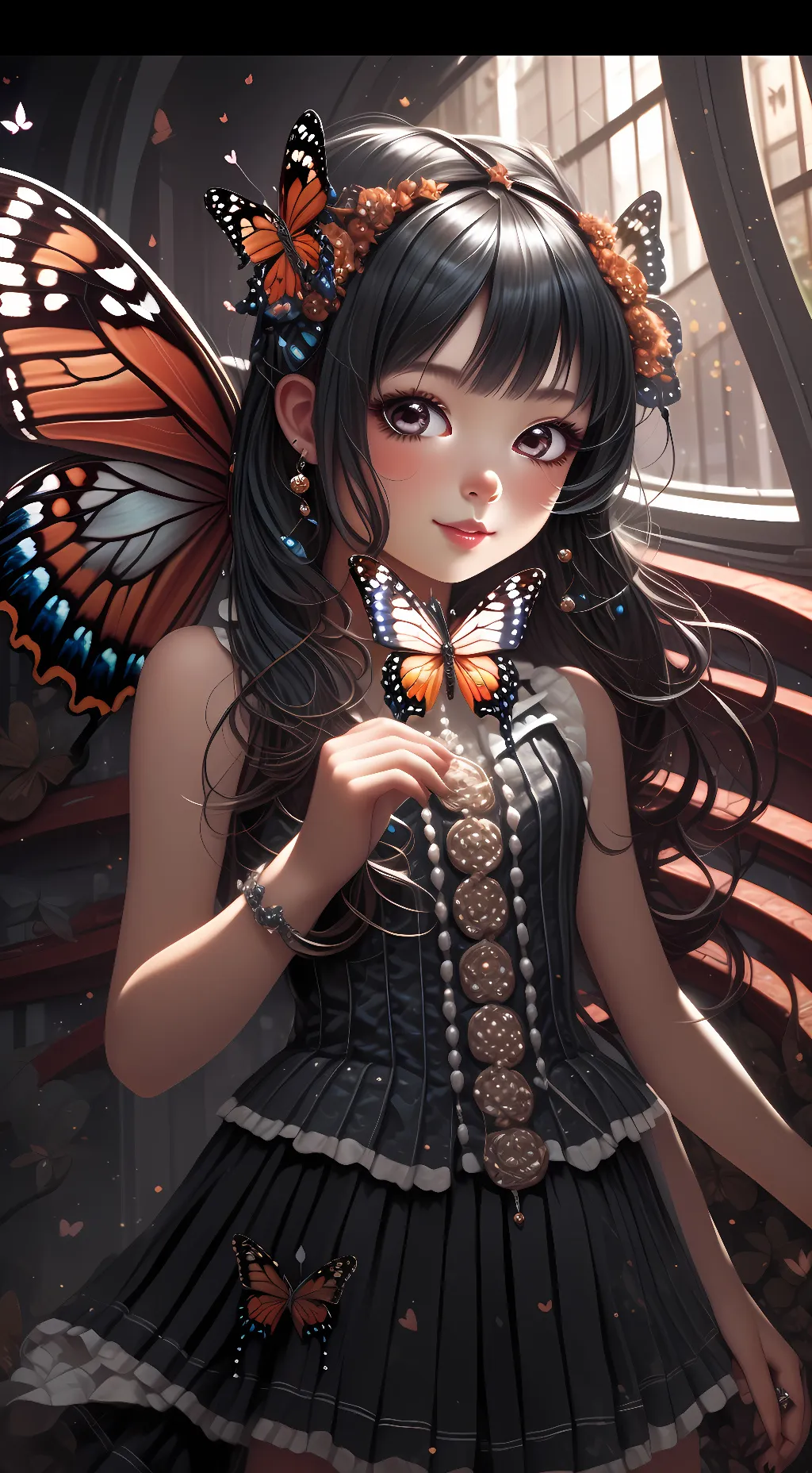 ai character: Shinobu Kocho background