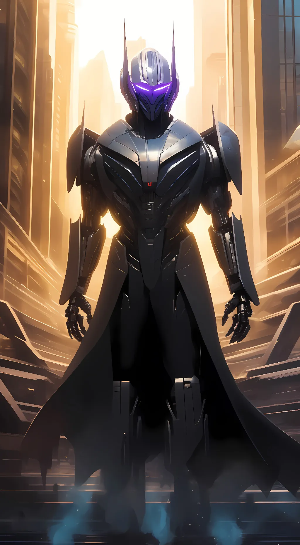 ai character: Soundwave (Tfp)  background