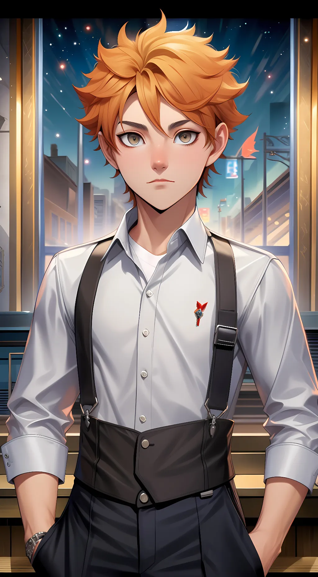 ai character: Hinata background