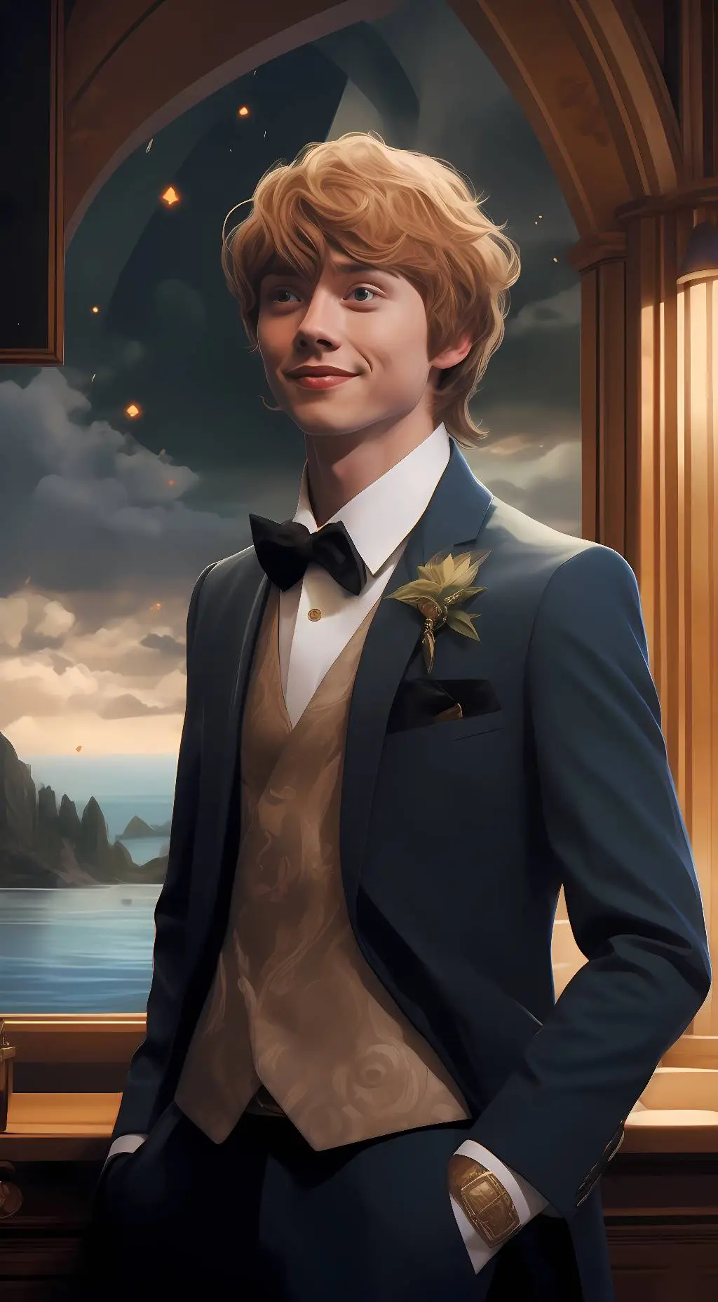 ai character: ronald weasley background