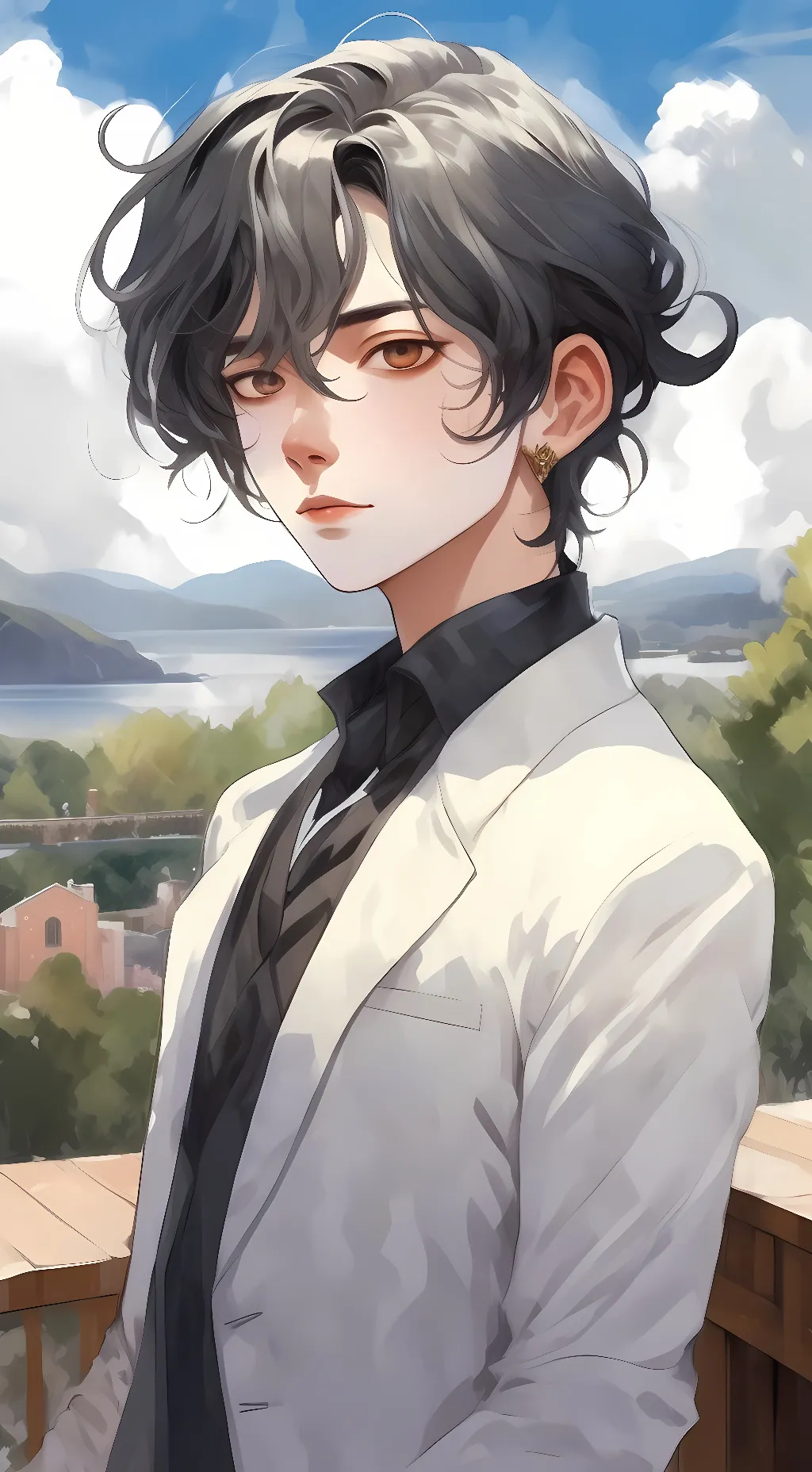 ai character: Luke background