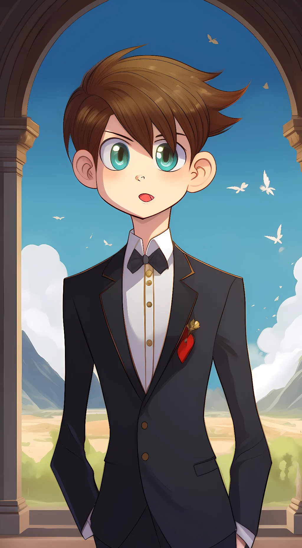 ai character: Timmy Turner background