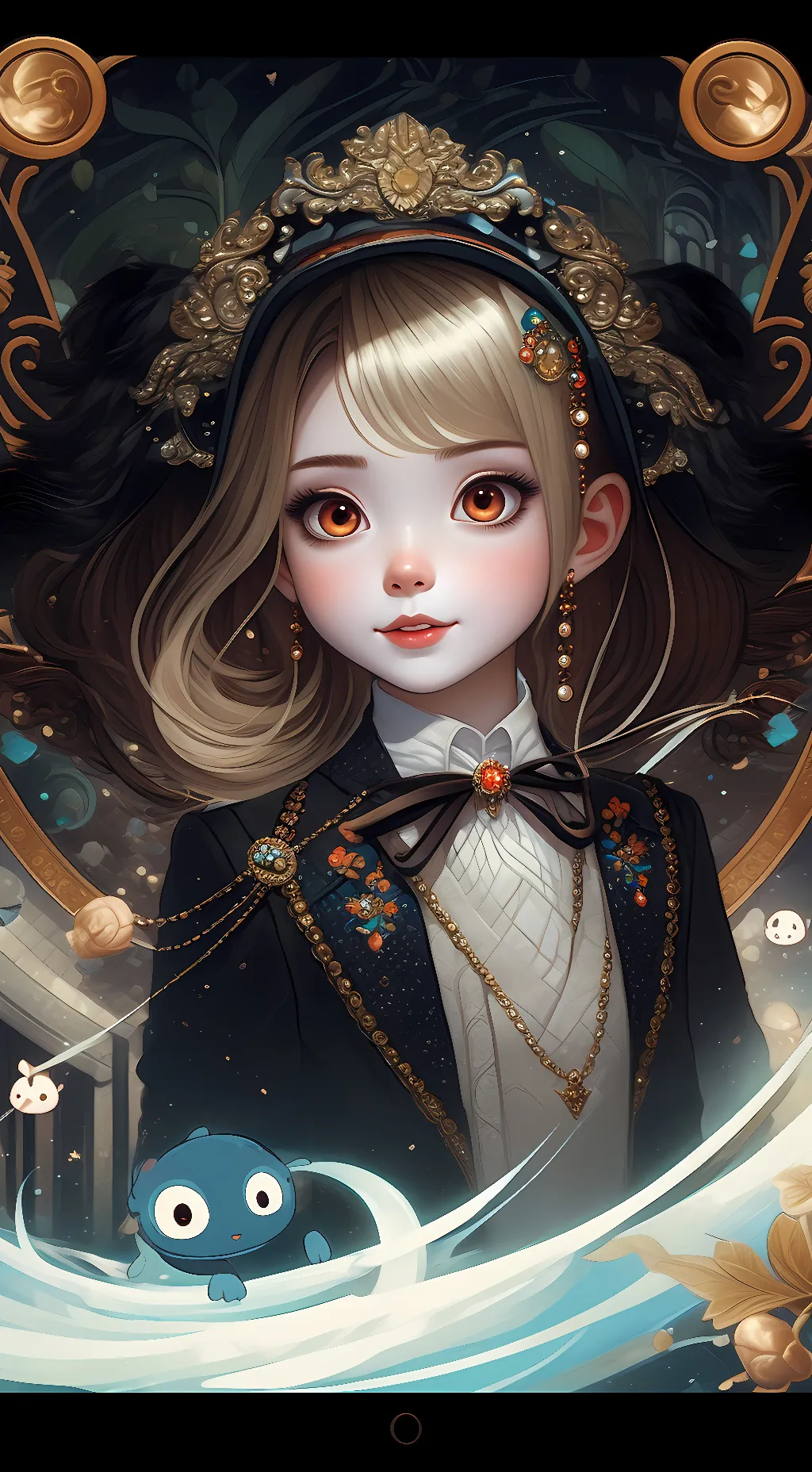 ai character: Lily background