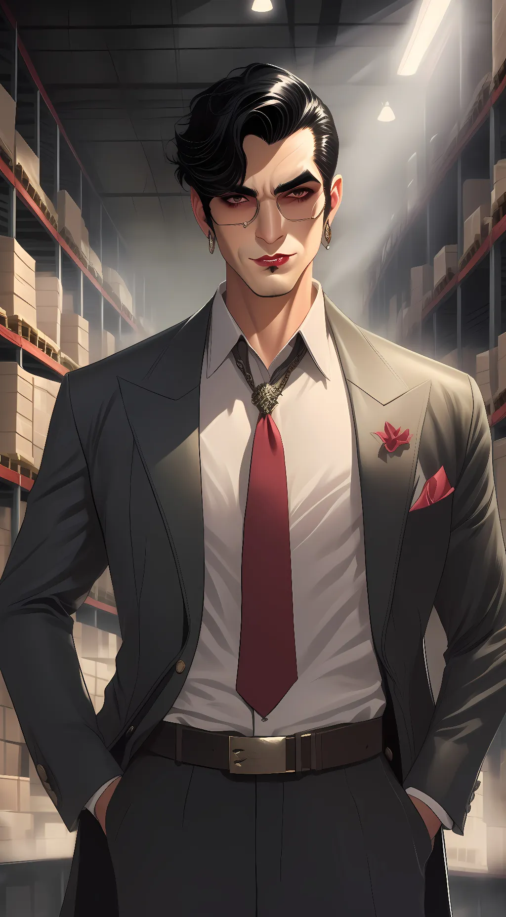 ai character: Mafia Boss||John.B background