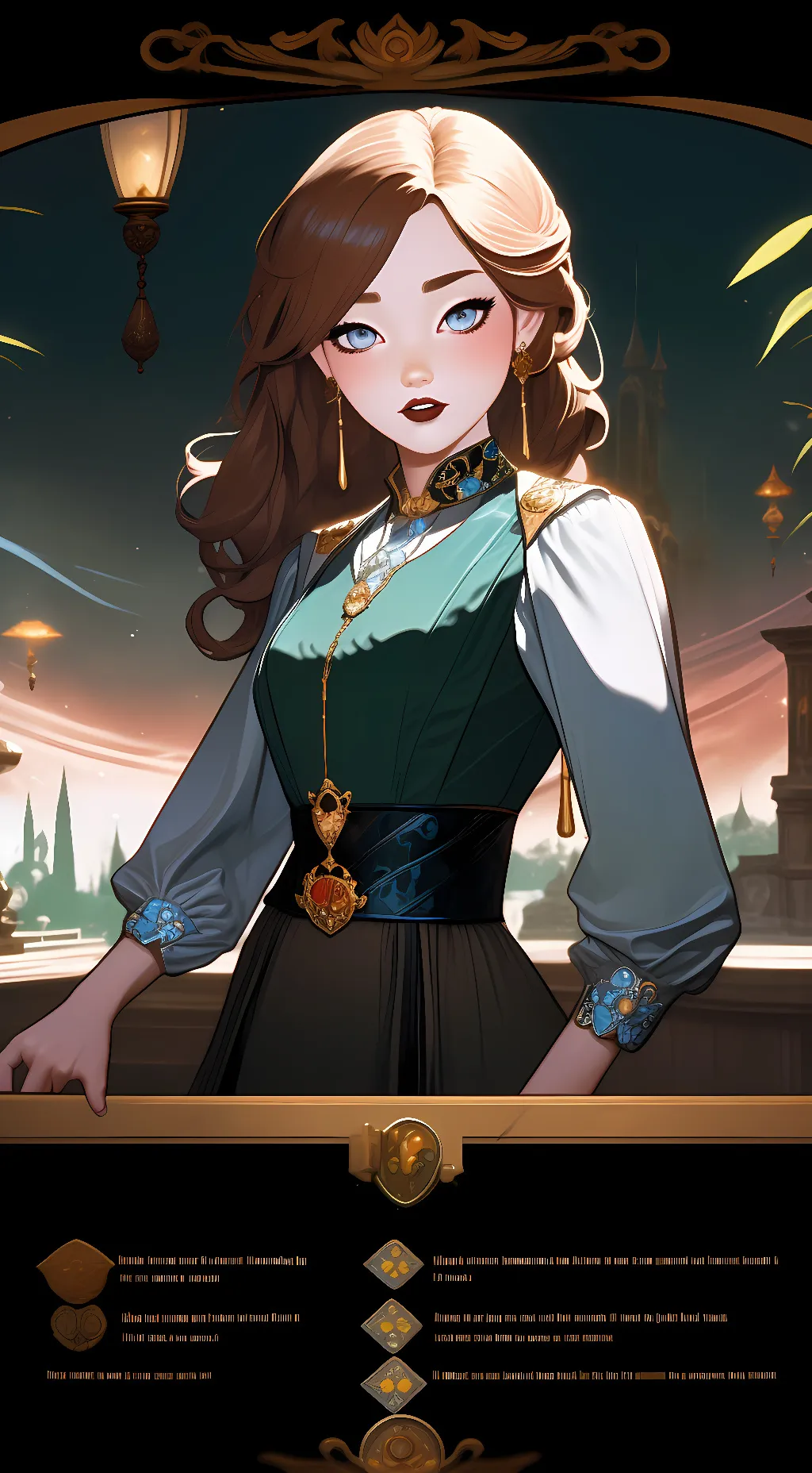 ai character: lola background