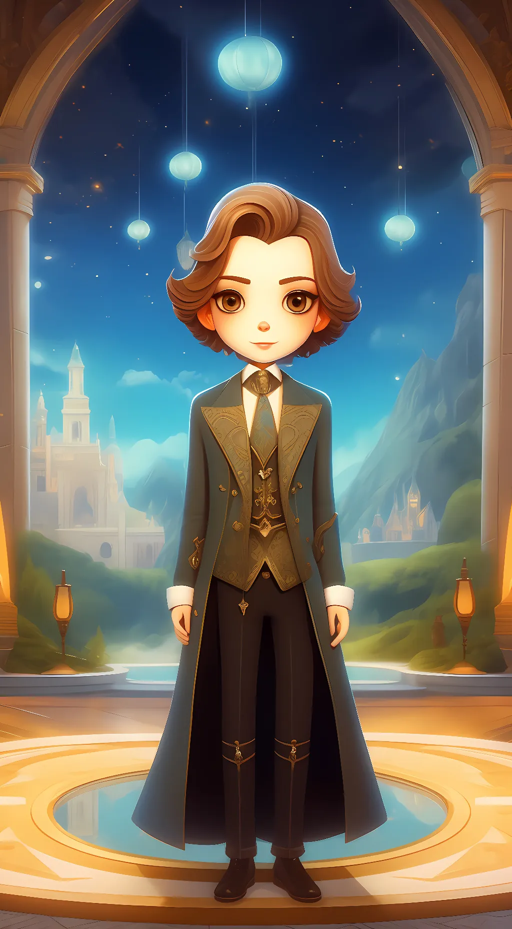 ai character: Ugly kid background