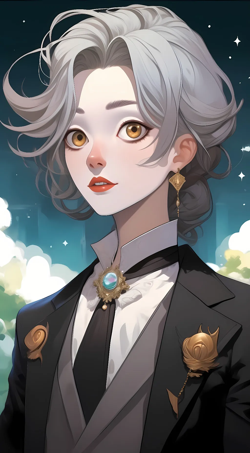 ai character: ghostwirter  background