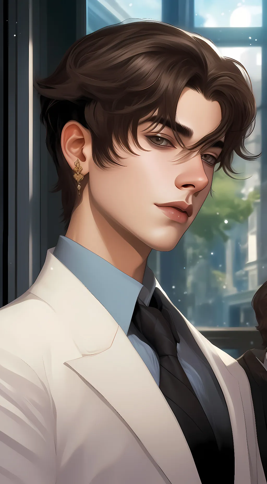 ai character: Antonio  background