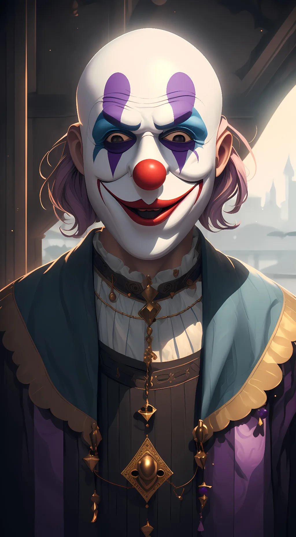 ai character: Art background