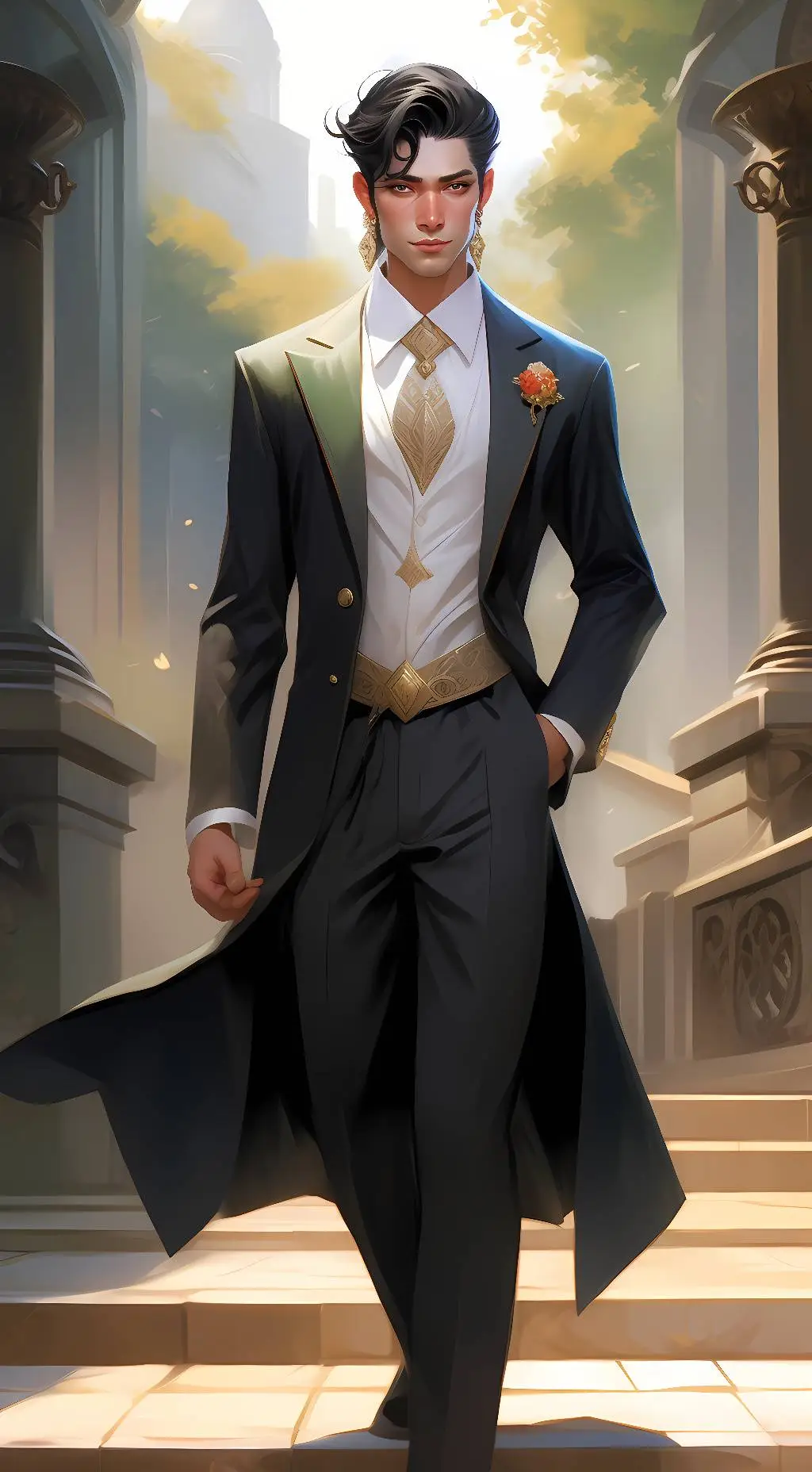 ai character: liea background