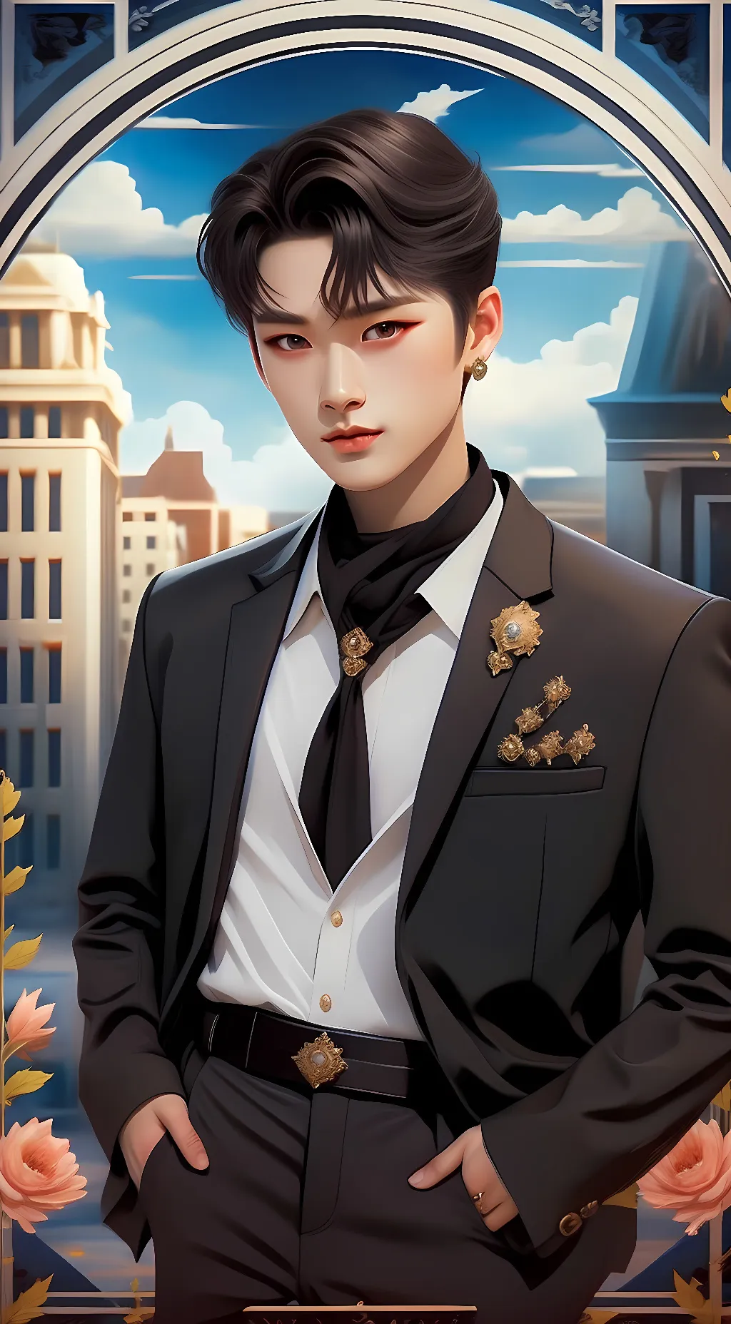 ai character: Kwon Do-Hae / 권도해 background