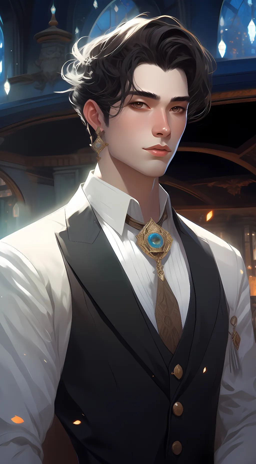 ai character: alen jackson background