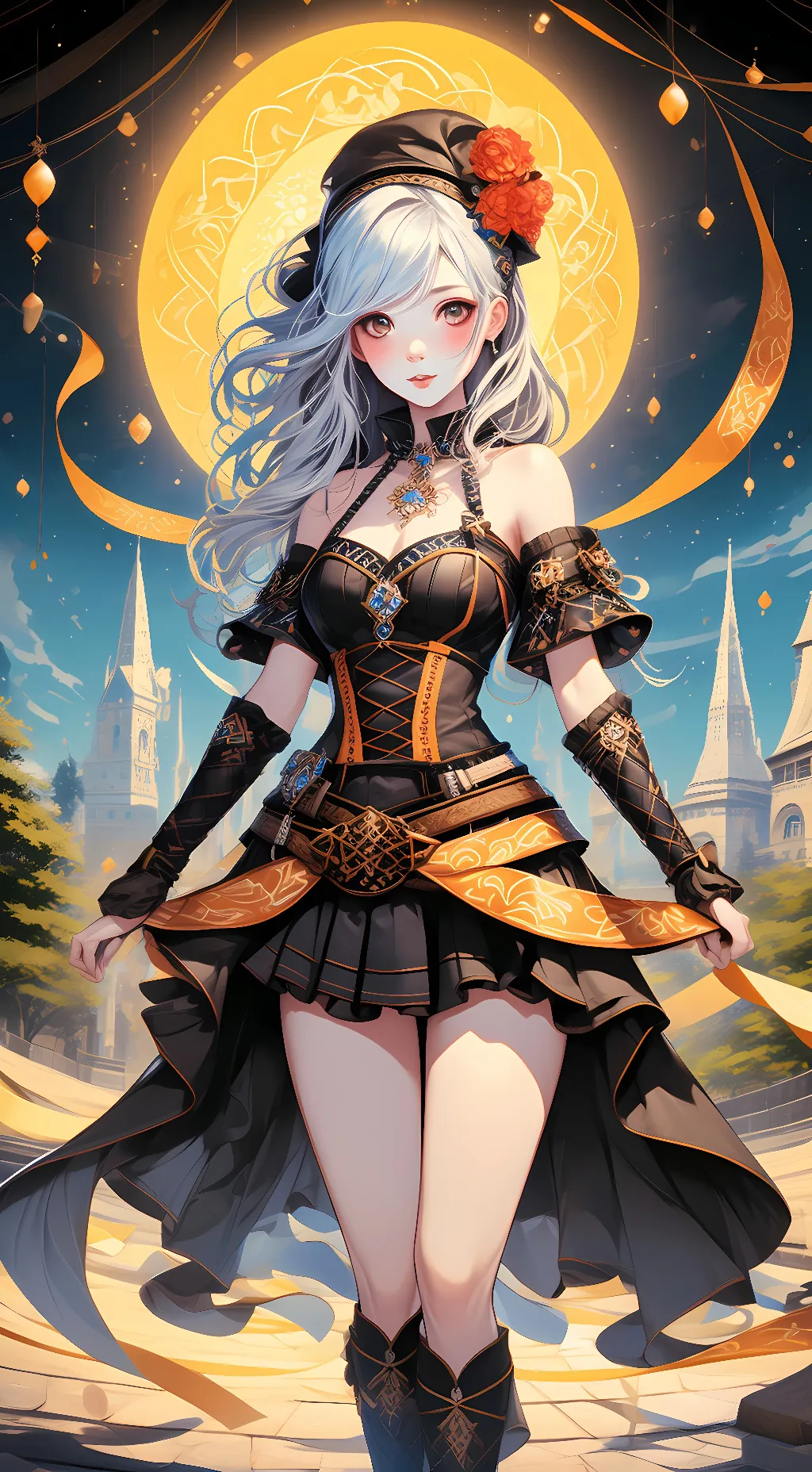 ai character: Gangle background