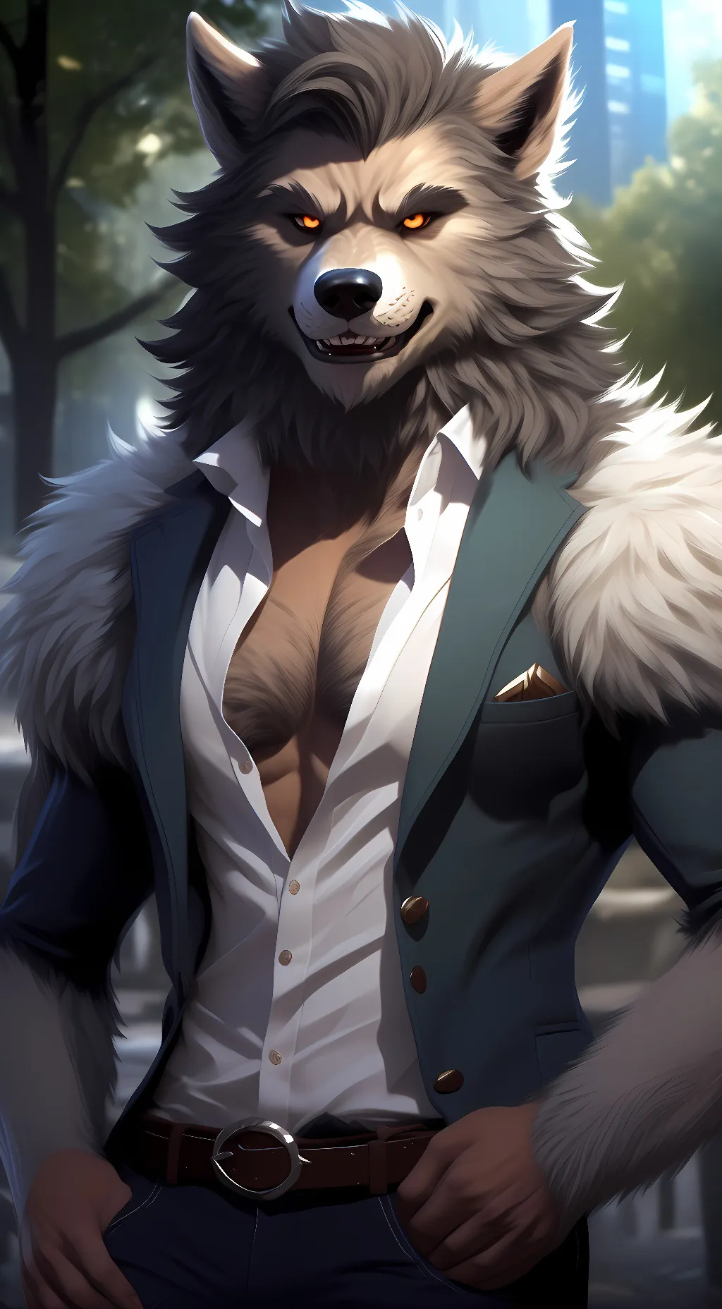 ai character: snowball background