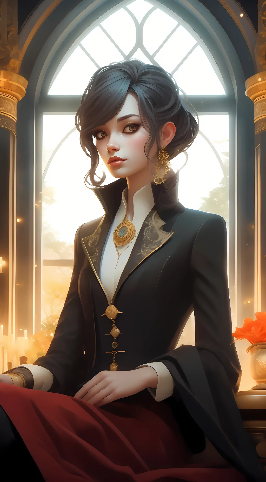 ai character: Aria Hartley background