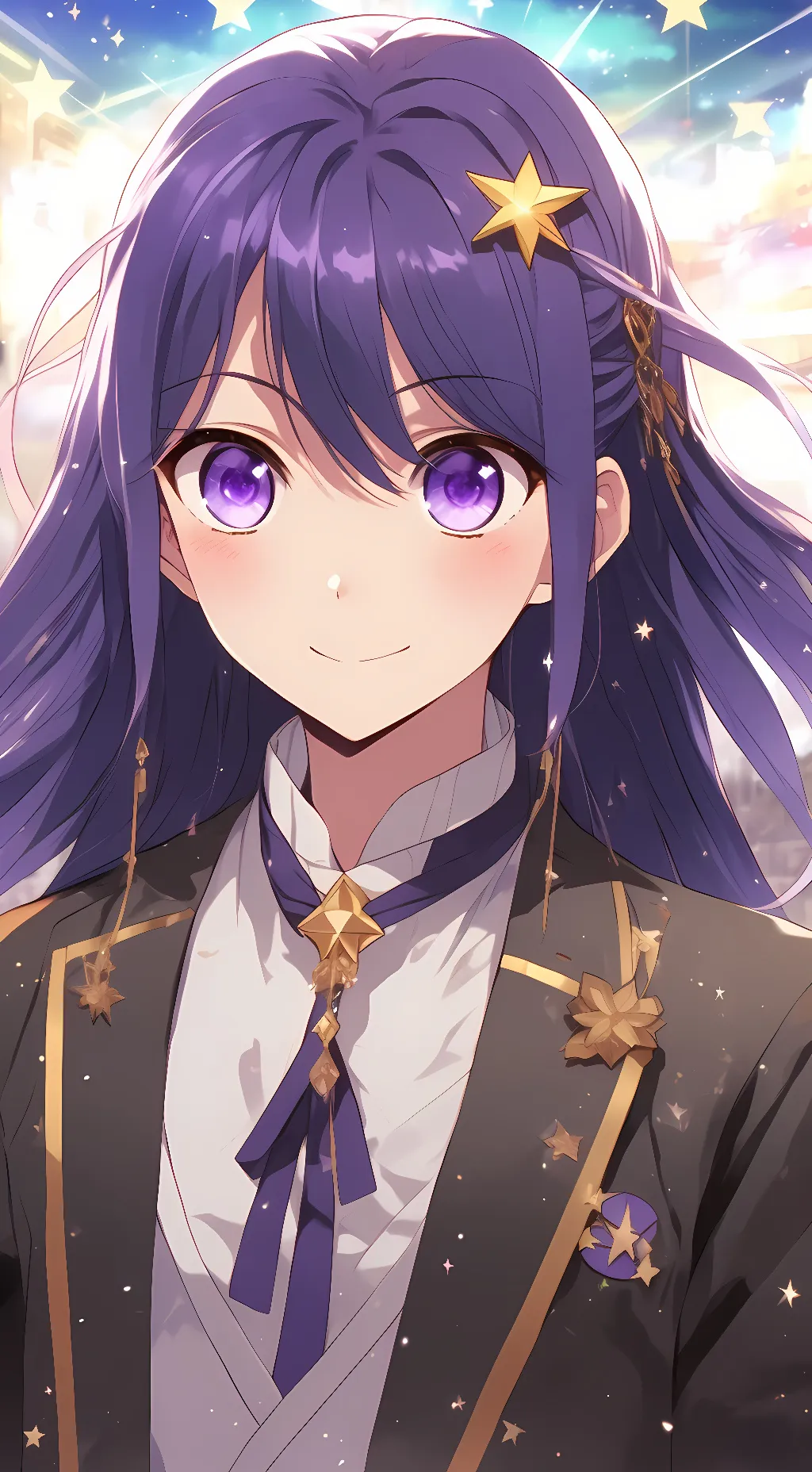 ai character: AI hoshino background