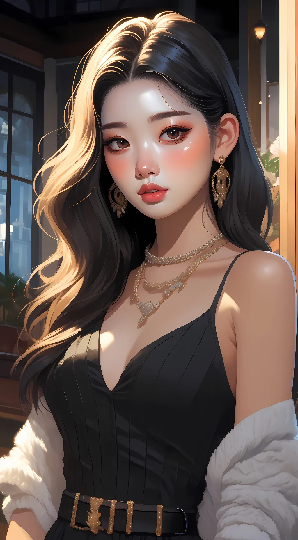 ai character: jisoo background