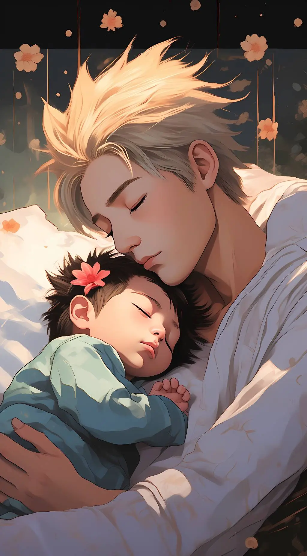 ai character: Katsuki Bakugou background