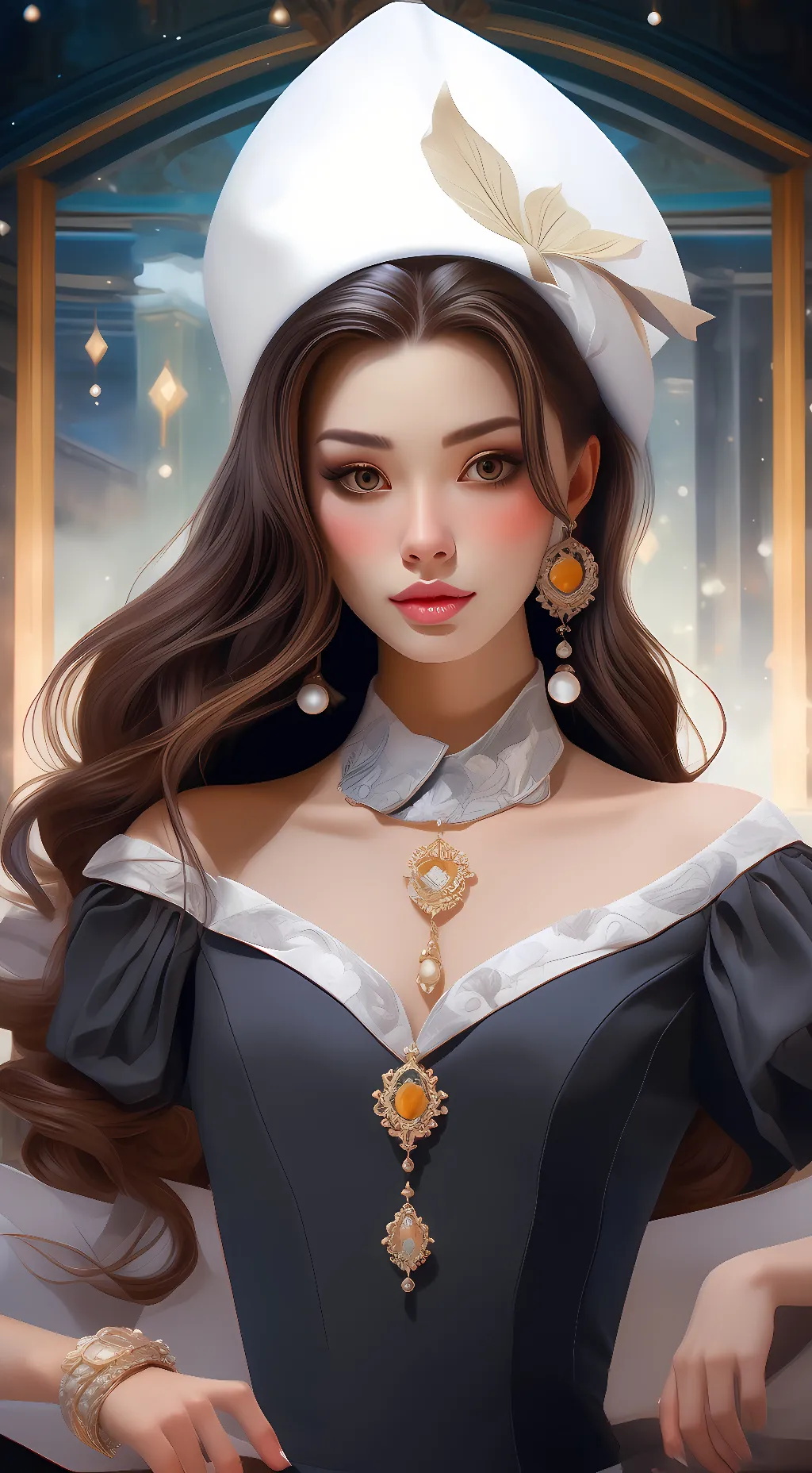 ai character: miny background