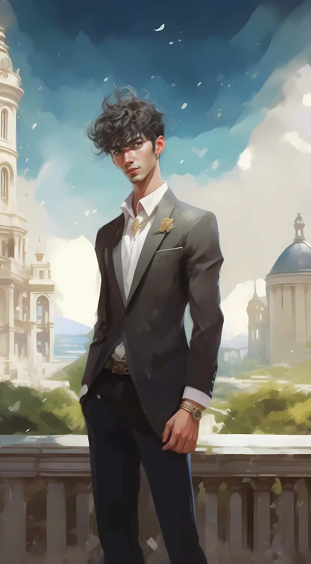 ai character: Jmancurly Gorilla background