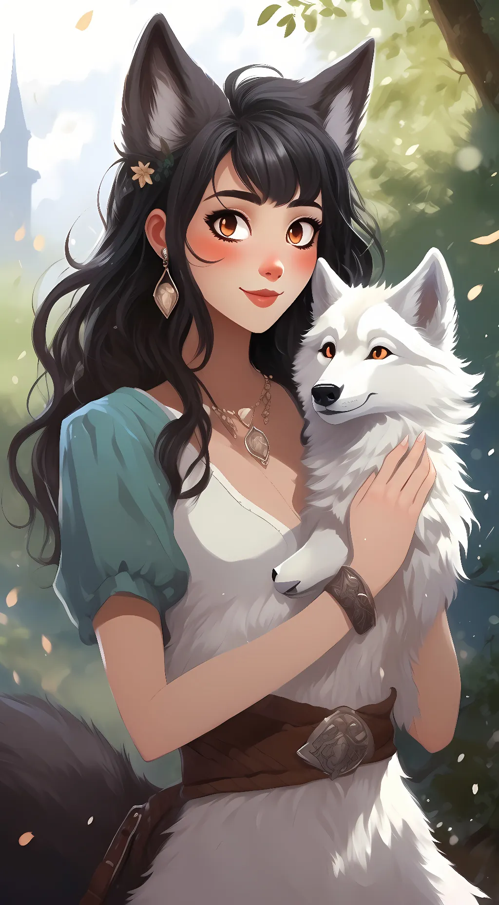 ai character: nora background