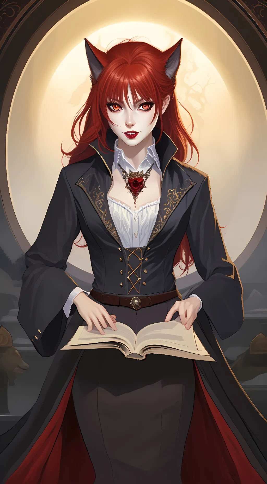 ai character: Sophia Valentine background