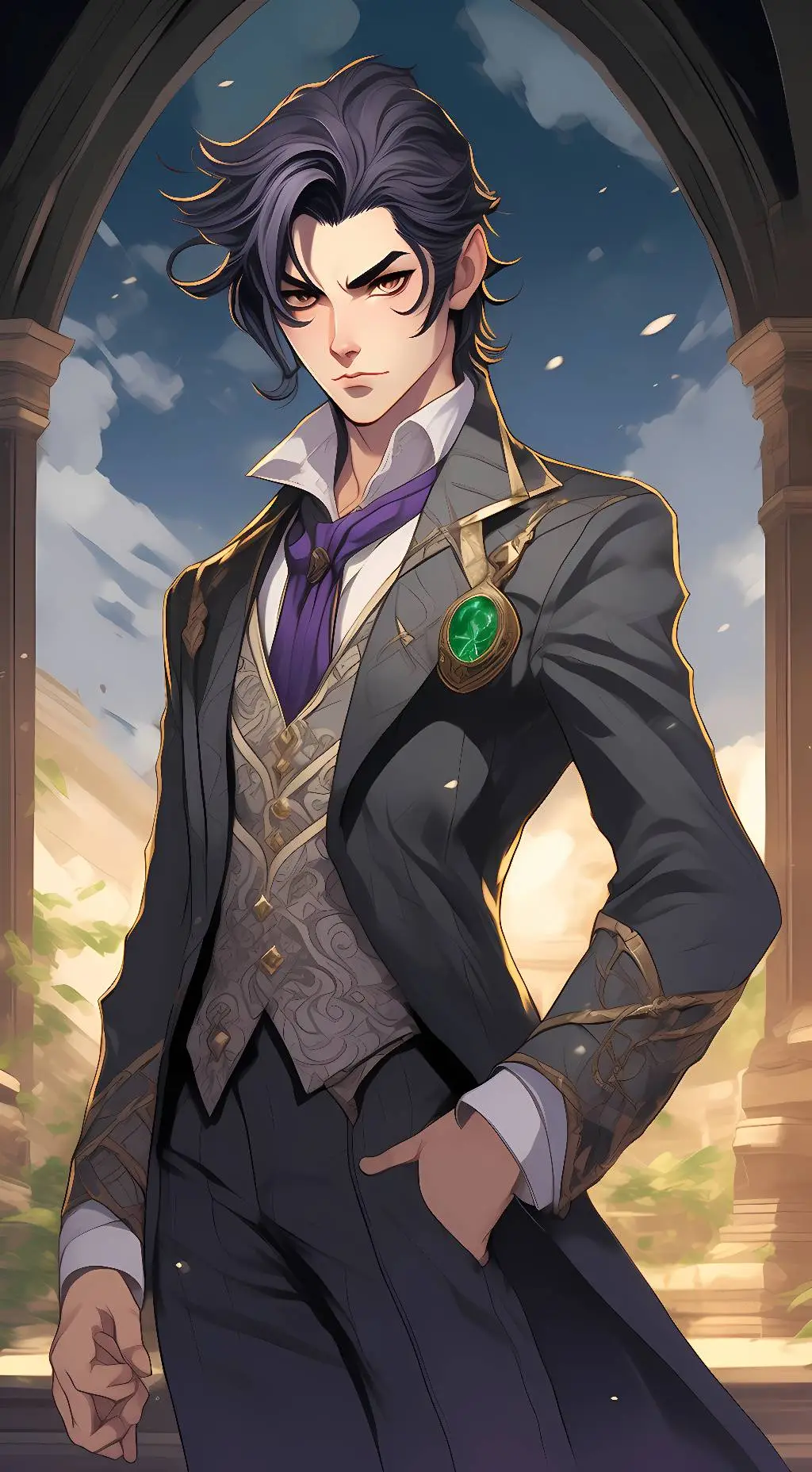 ai character: Draven background