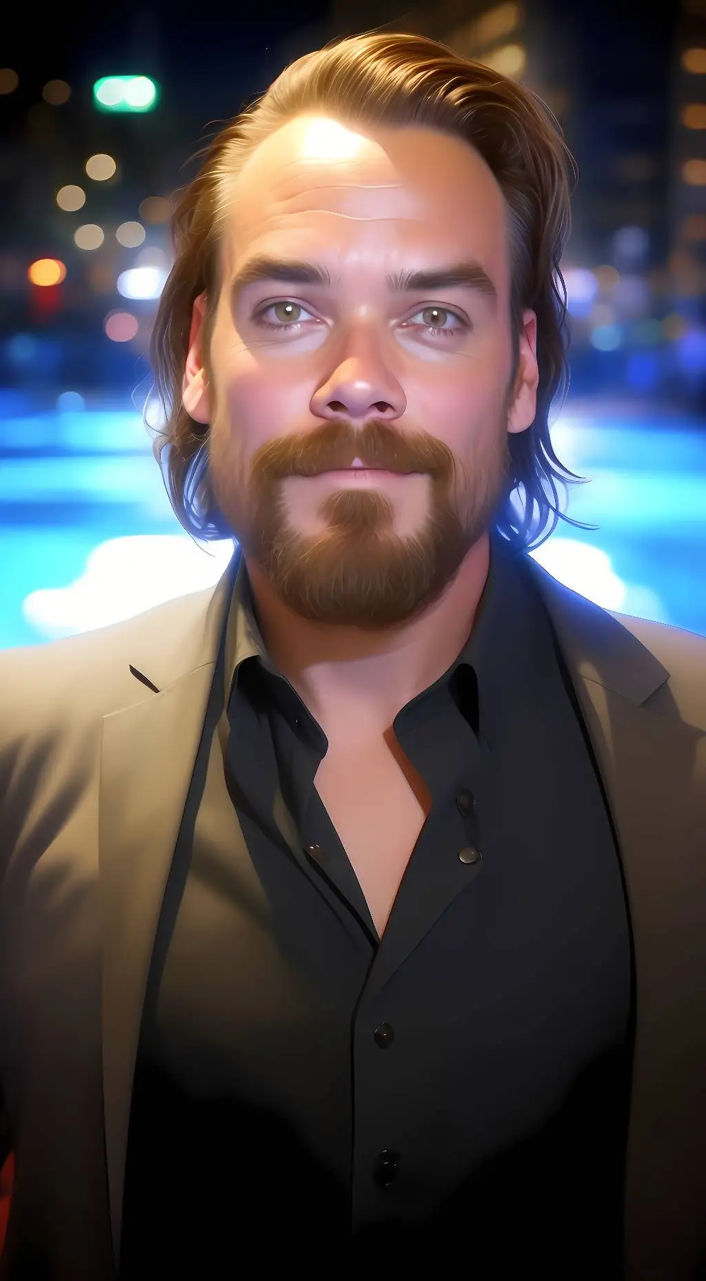 ai character: Robert Dines background