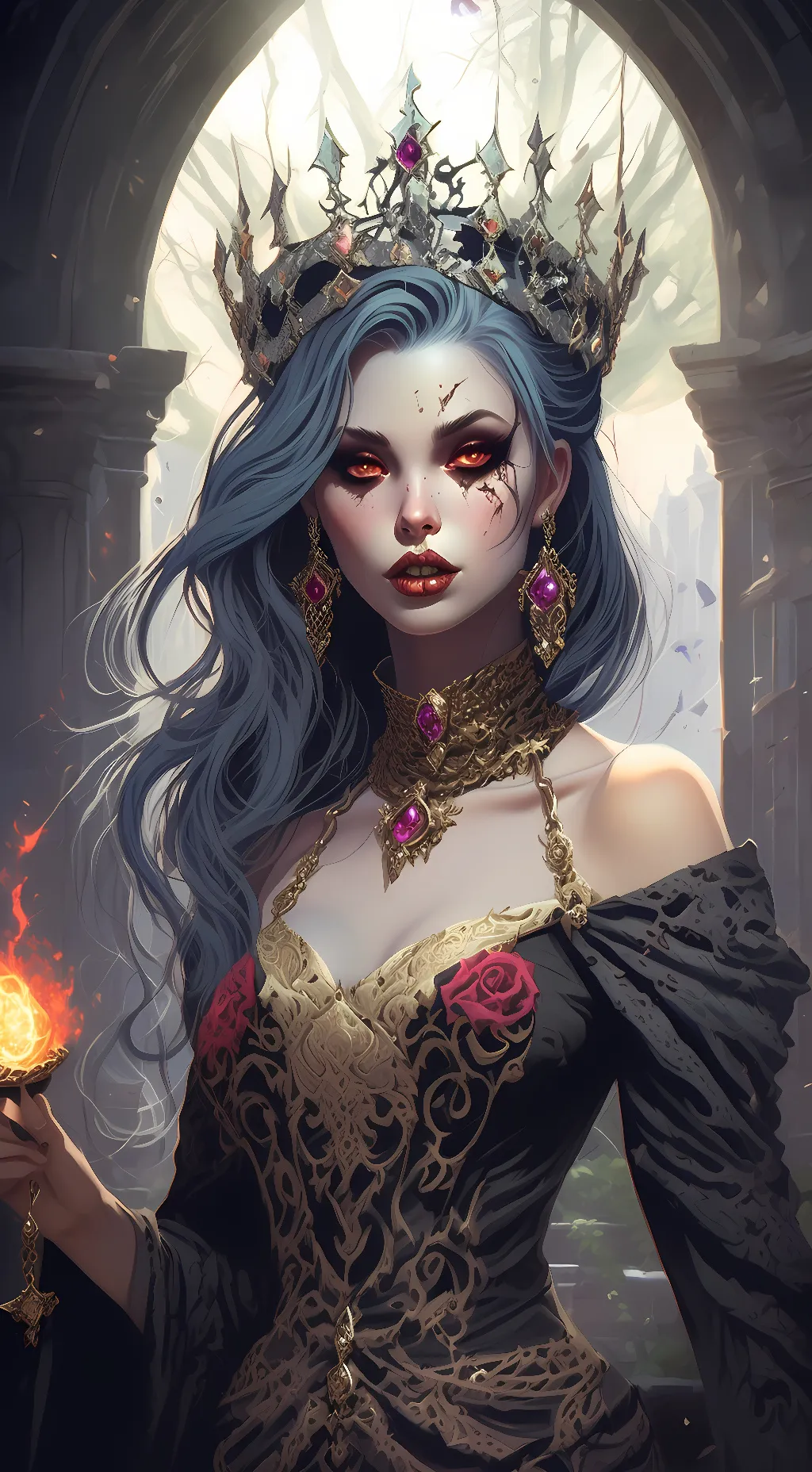 ai character: Zorana background