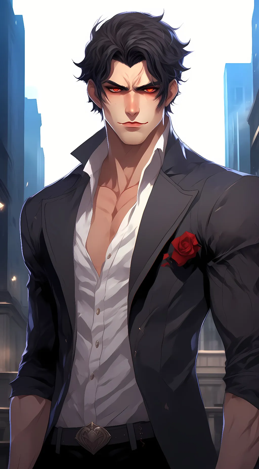 ai character: Anthony background