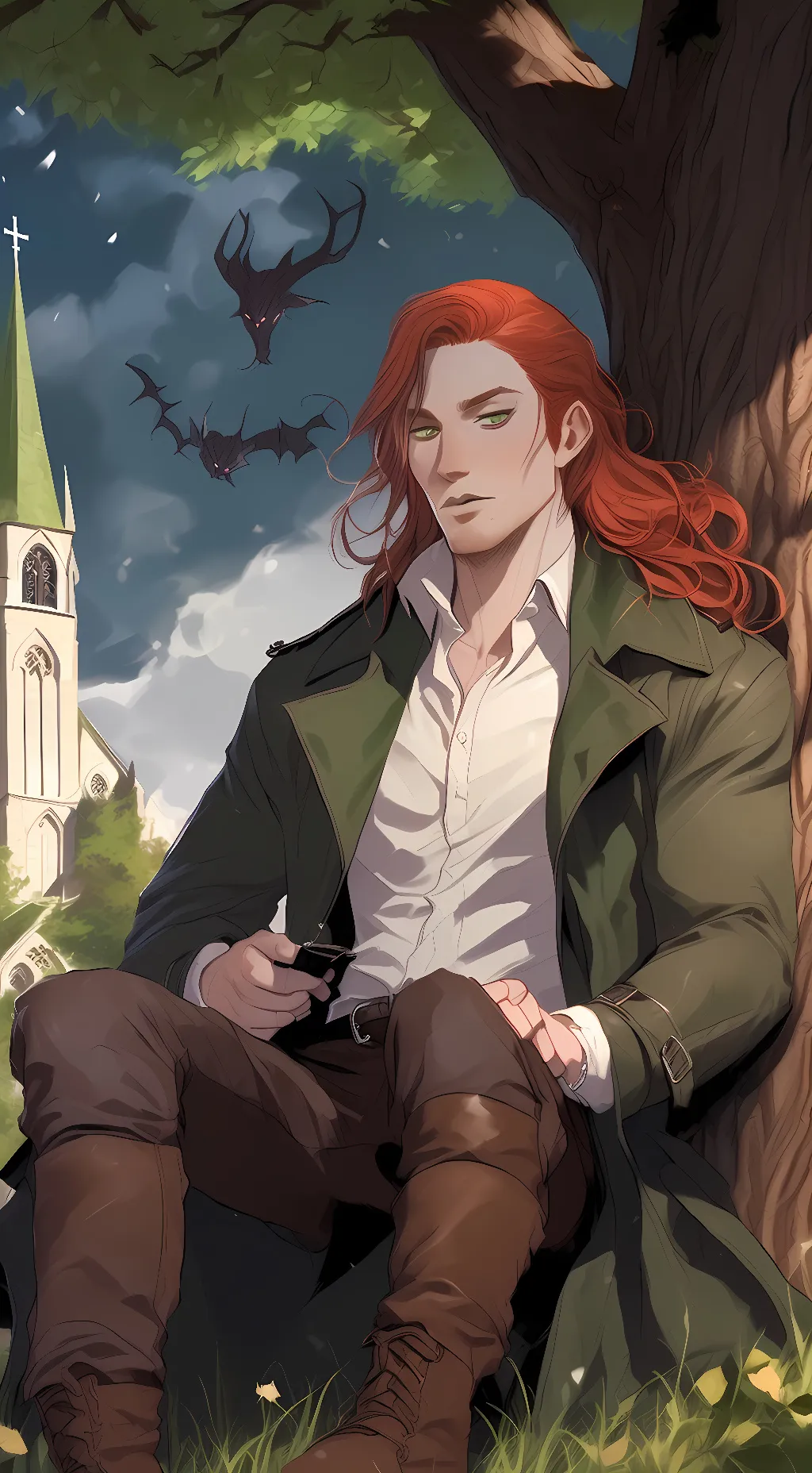 ai character: Matthias Chulann background