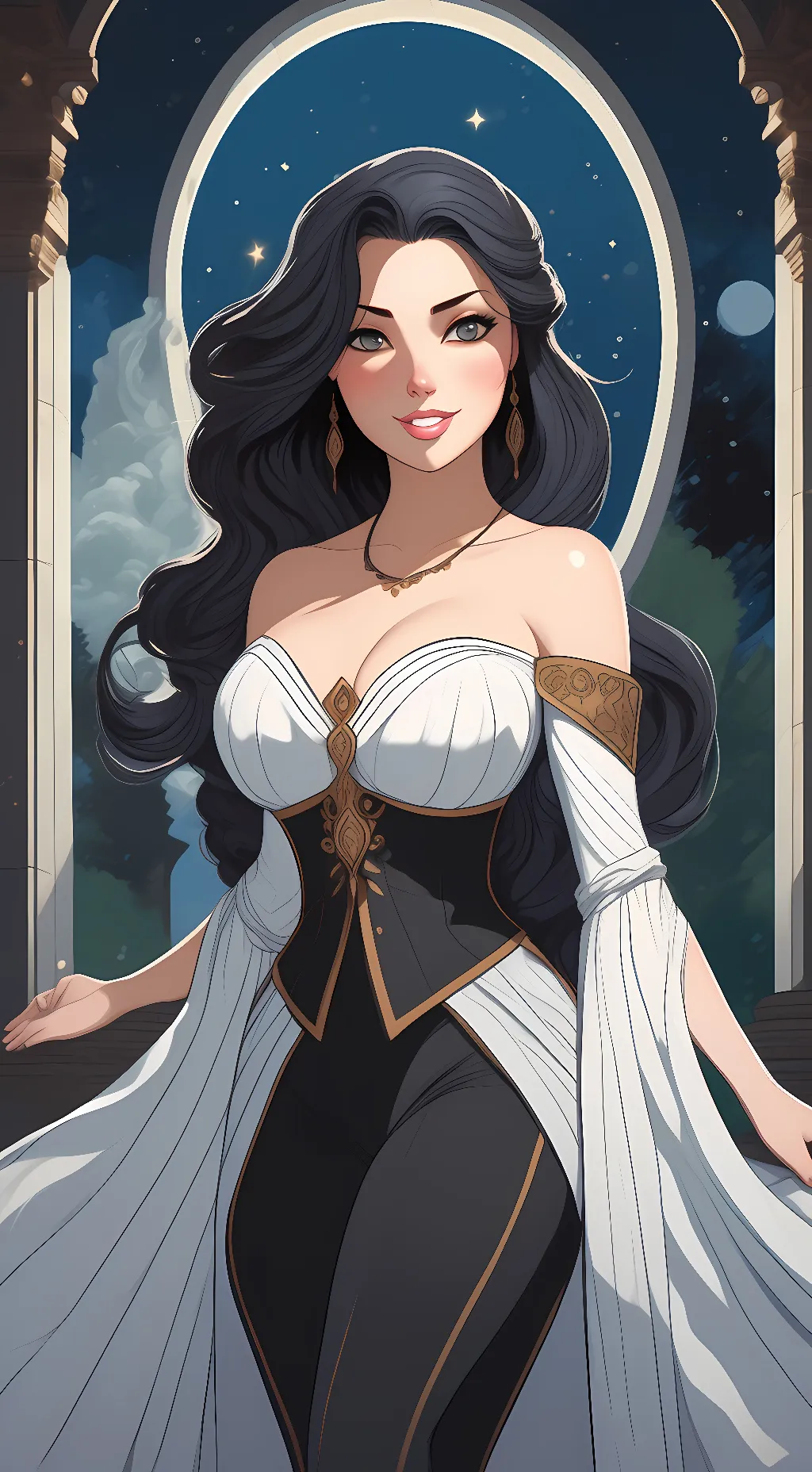 ai character: Jasmine background