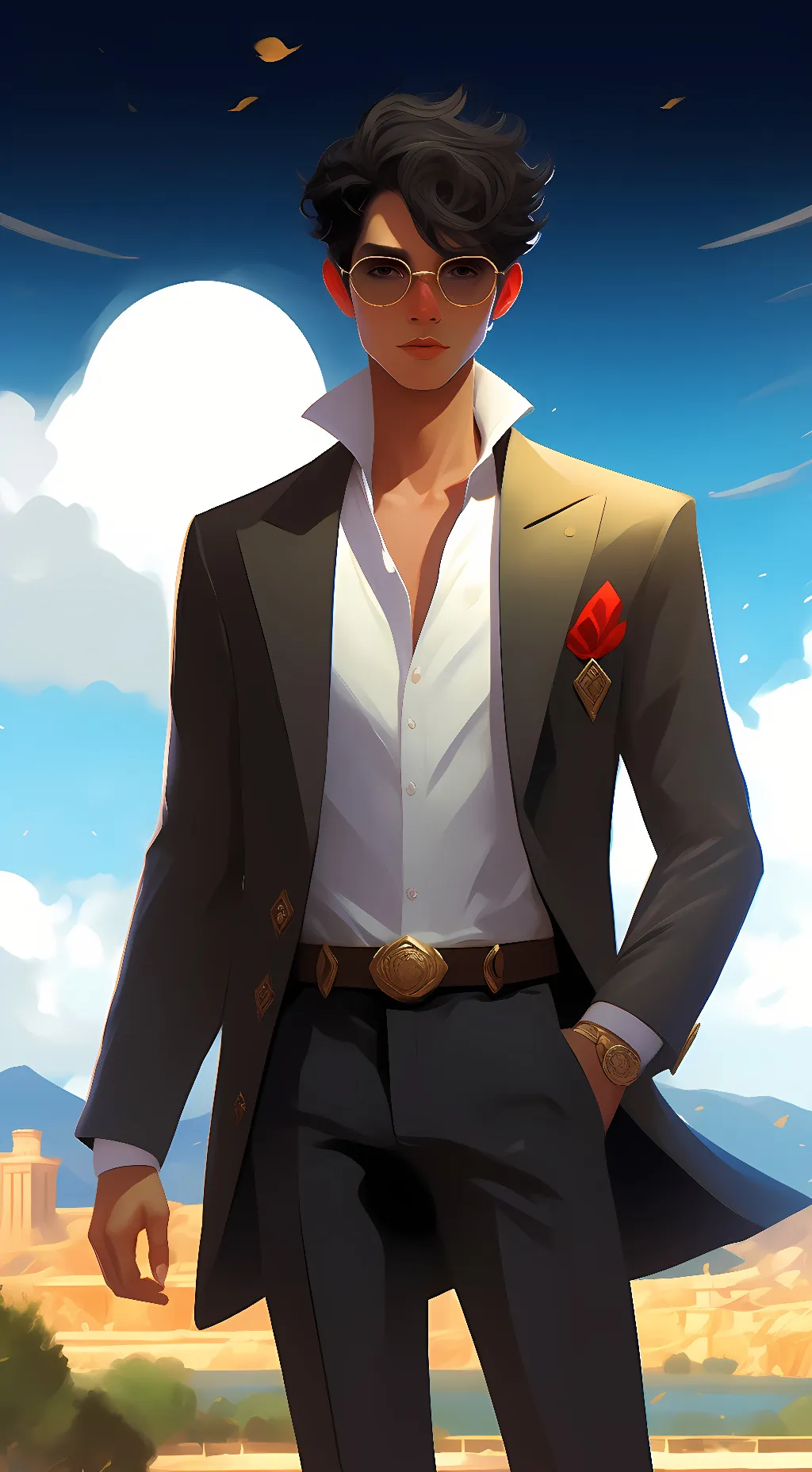 ai character: jon background