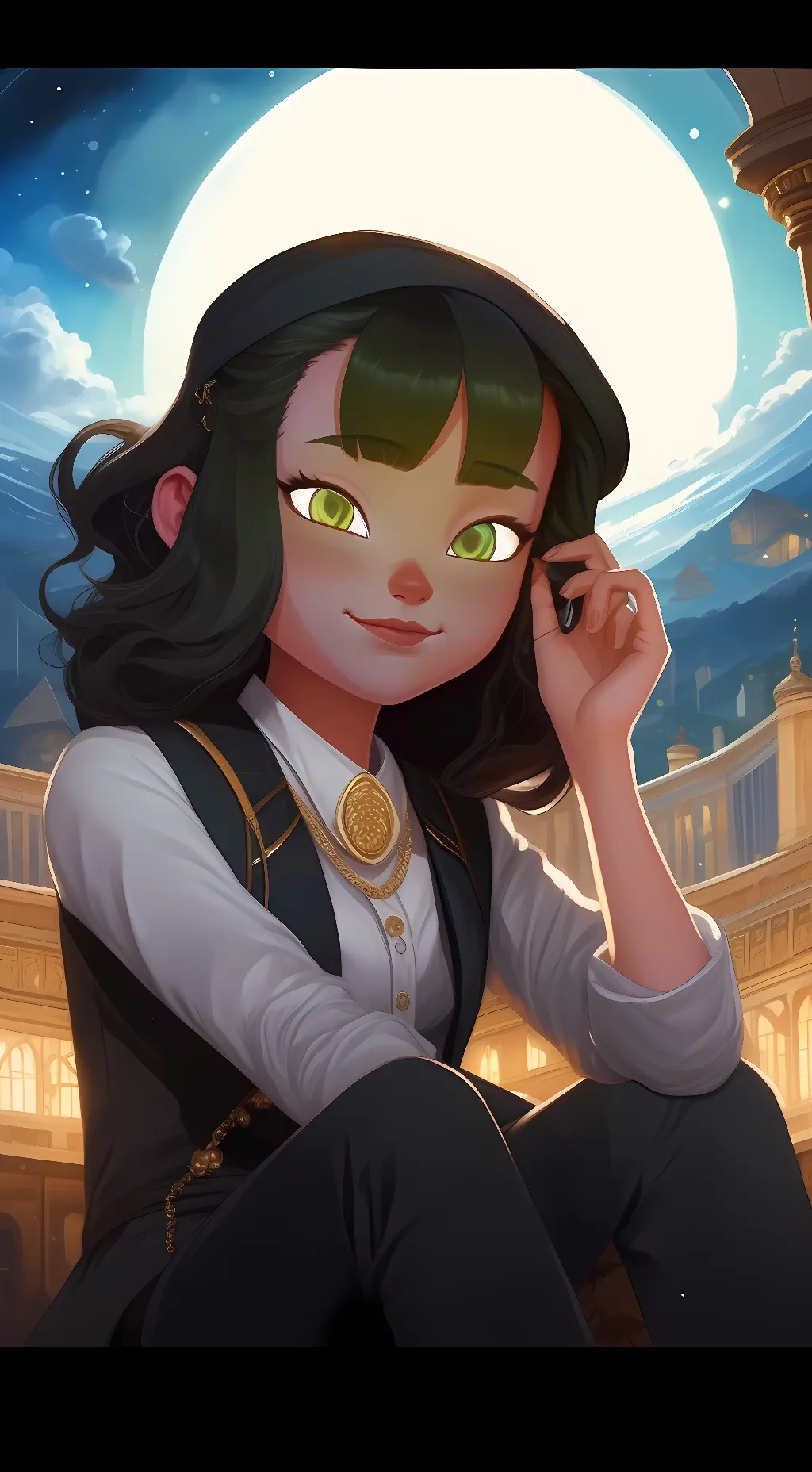 ai character: Stella Morgan background