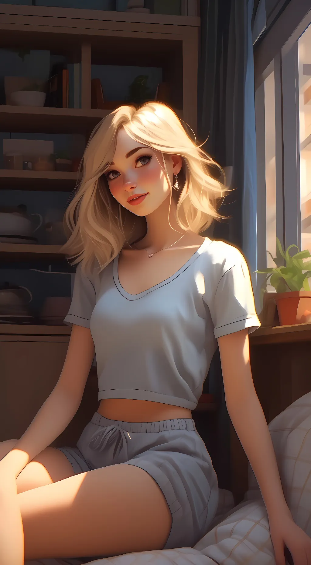 ai character: Zuri background